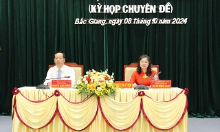 Kỳ họp thứ 20, HĐND tỉnh Bắc Giang: Thông qua 15 nghị quyết về phát triển KT-XH